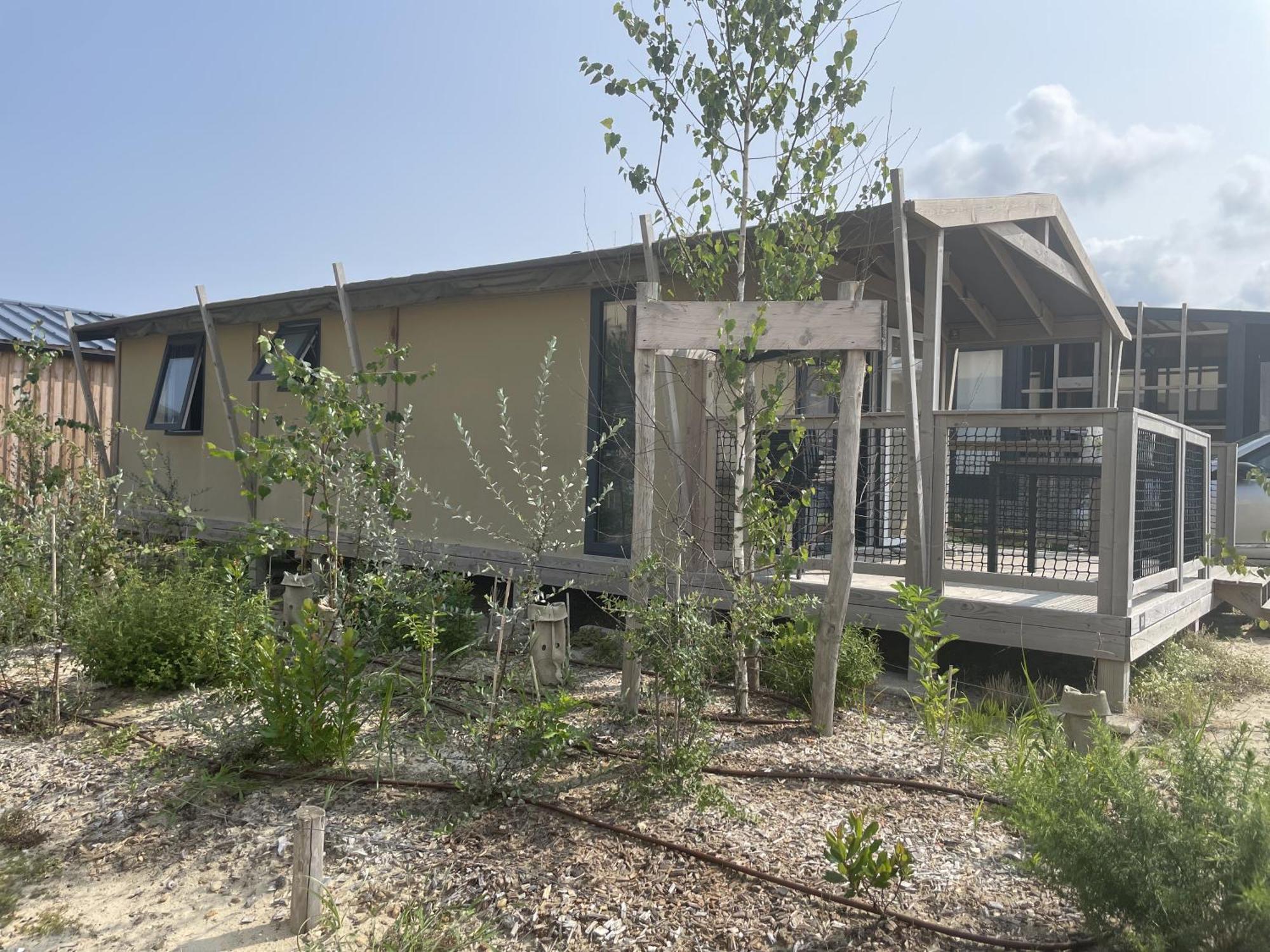 Hotel Camping De La Dune "Les Flots Bleus" Pyla Sur Mer Exteriér fotografie