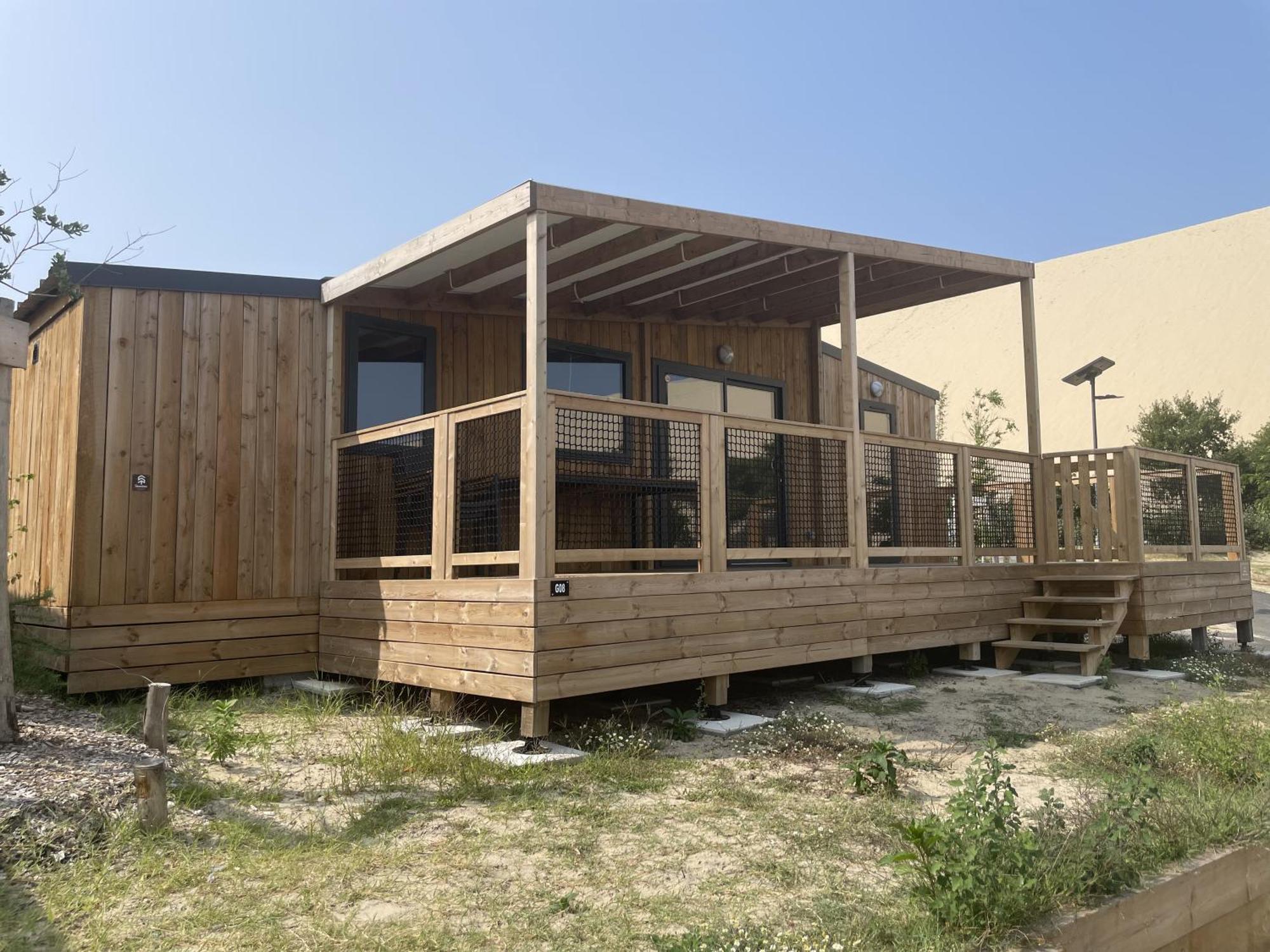 Hotel Camping De La Dune "Les Flots Bleus" Pyla Sur Mer Exteriér fotografie