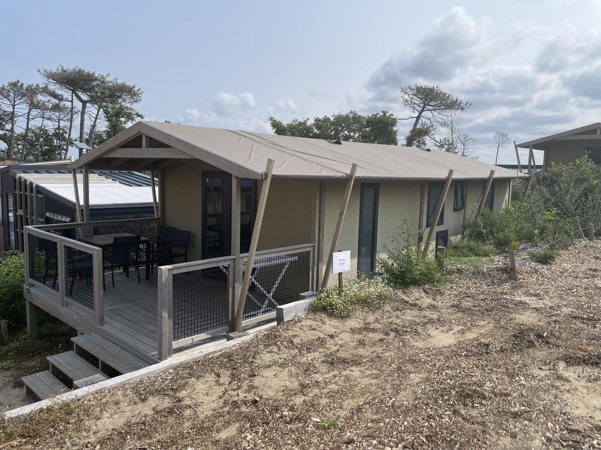 Hotel Camping De La Dune "Les Flots Bleus" Pyla Sur Mer Exteriér fotografie