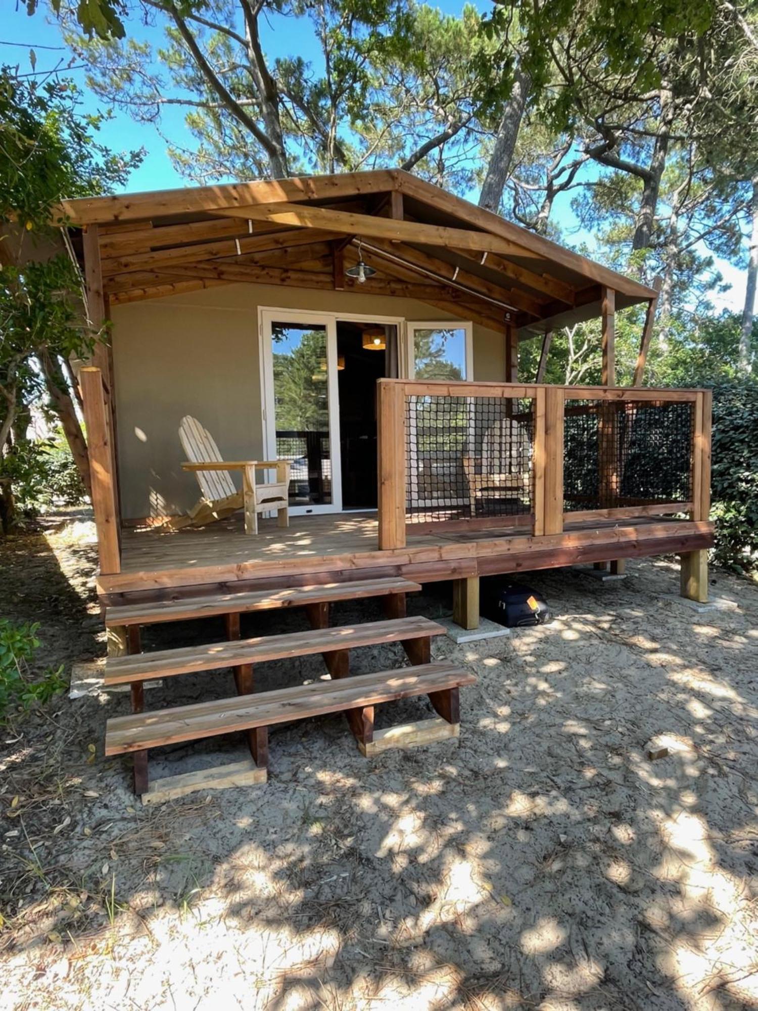 Hotel Camping De La Dune "Les Flots Bleus" Pyla Sur Mer Exteriér fotografie