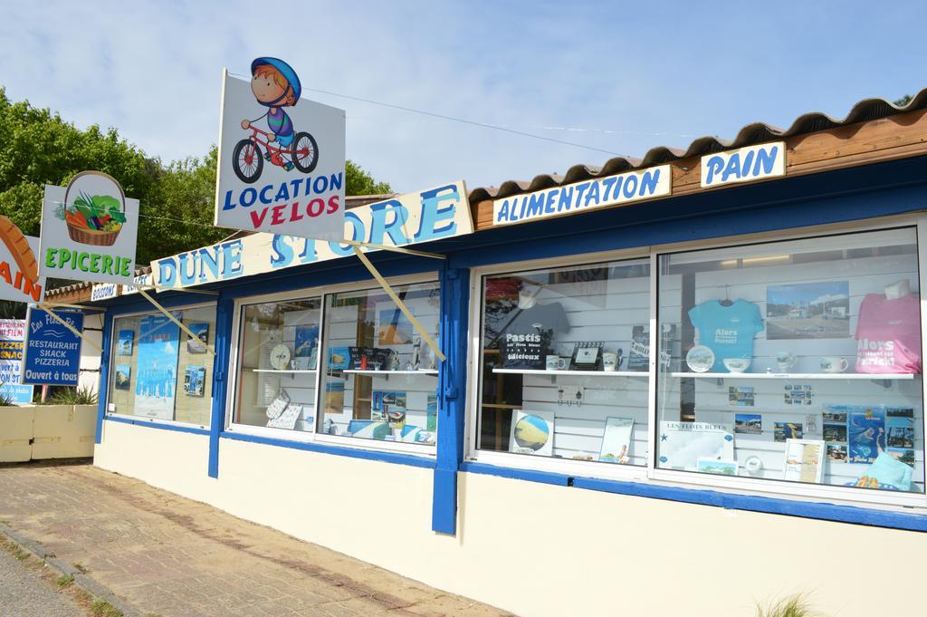 Hotel Camping De La Dune "Les Flots Bleus" Pyla Sur Mer Exteriér fotografie